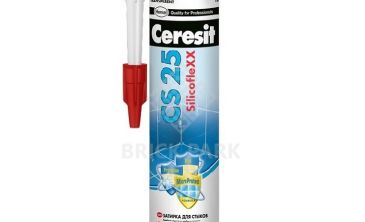 Затирка-герметик силиконовая Ceresit CS 25 Багамы бежевая 0,28 л