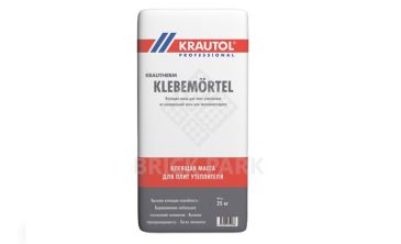 Состав клеевой на минеральной основе Krautol Krautherm Klebemörtel / Краутерм Клебемёртель 25 кг
