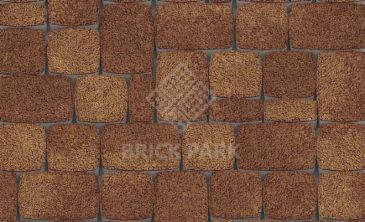 Тротуарная плитка Каменный век Классико Stone Base Желто-коричневый 115×115×60